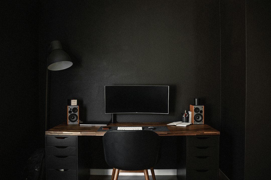 Modern creative technology workspace
